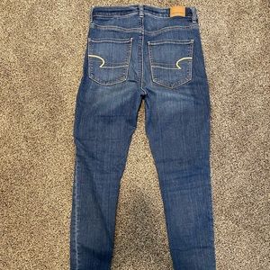 American Eagle high rise skinny jeans